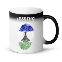 Lesotho Fingerprint Flag Country Pride Heritage Shirt Magic Mug | Artistshot