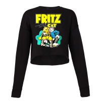 Fritz-the-cat-retro-adult-cartoon-fan- Cropped Sweater | Artistshot