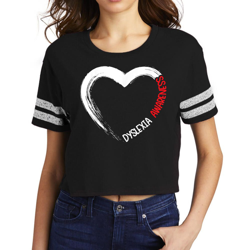 Dyslexia Awareness Reading Disorder Learning Disability T Shirt Scorecard Crop Tee by cm-arts | Artistshot