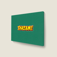 Shazam! Landscape Canvas Print | Artistshot