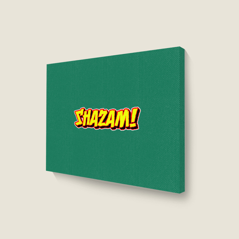 Shazam! Landscape Canvas Print | Artistshot