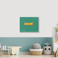 Shazam! Landscape Canvas Print | Artistshot