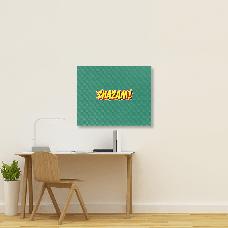 Shazam! Landscape Canvas Print | Artistshot