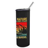 You See Nature And I See A Deer Jerky Funny Hunting Skinny Tumbler | Artistshot