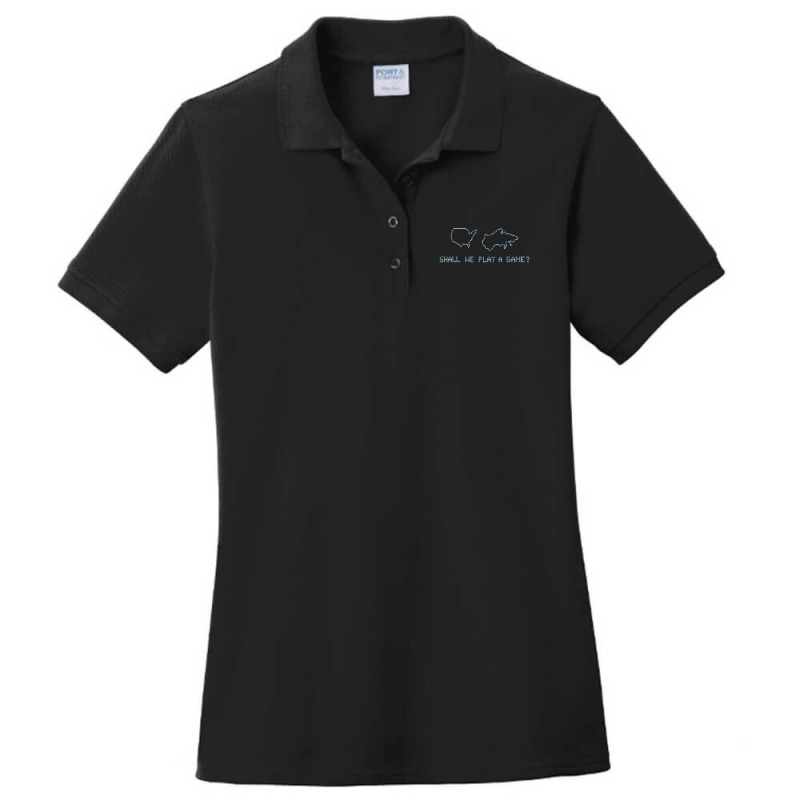 Shall We Play A Game Wargames Gaming Ladies Polo Shirt by Koyanho62 | Artistshot