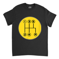 Driving Shift Pattern Fun Stick Shift Manual Classic T-shirt | Artistshot