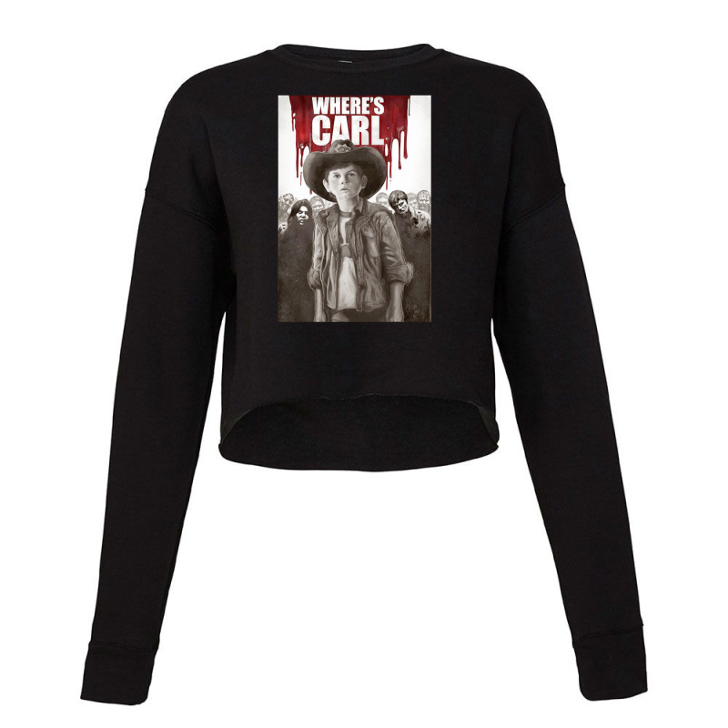 Chandler Riggs Carl Grimes The Walking Dead Tv Series (4) Cropped Sweater by Erlinsuyat | Artistshot