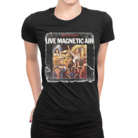 Max Webster Live Magnetic Air Ladies Fitted T-shirt | Artistshot