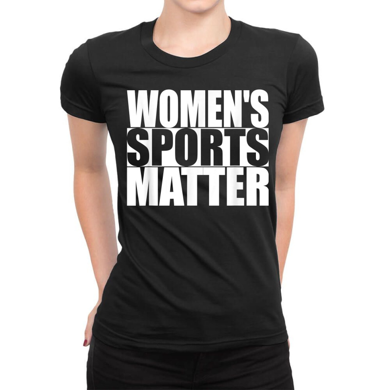 Women's Sports Matter Title Ix 9 T Shirt Ladies Fitted T-Shirt by wevipaenizhu | Artistshot