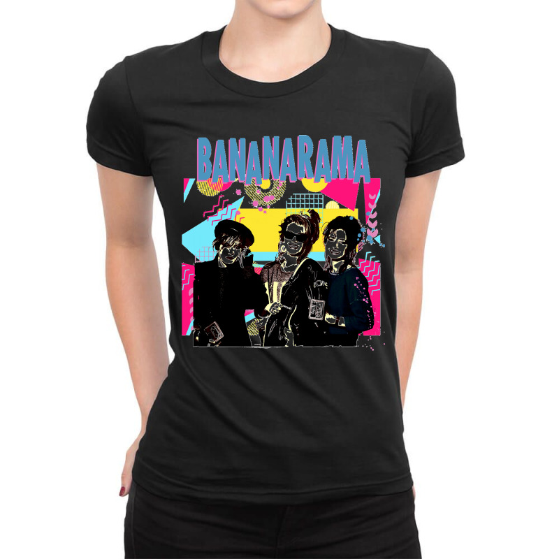 Bananarama Ladies Fitted T-Shirt by cm-arts | Artistshot