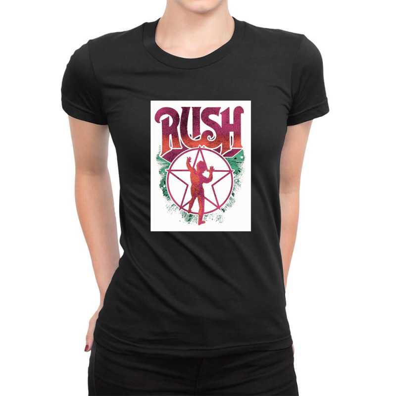 Stand Man Canadian Rush Ladies Fitted T-Shirt by ROMAINEDWILEY | Artistshot