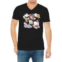 Sanrio Characters Costume Party Halloween T Shirt V-neck Tee | Artistshot