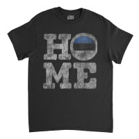 Estonia Home Distressed T Shirt Estonian Flag T Shirt Classic T-shirt | Artistshot