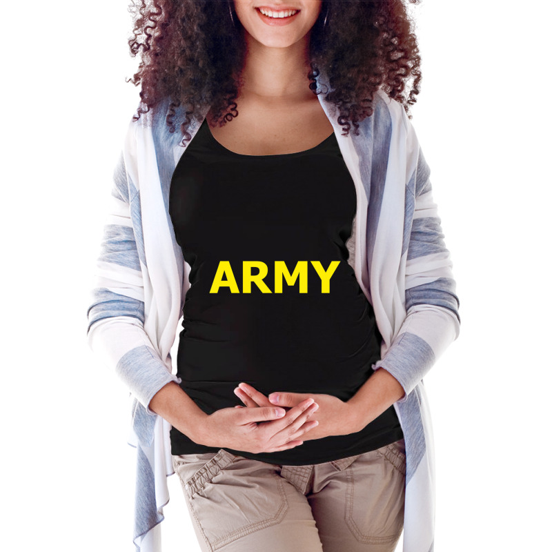 Us Army Pt Armed Forces Gear Maternity Scoop Neck T-shirt by Kuwannin528 | Artistshot