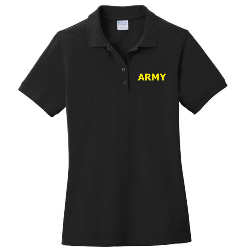 Us Army Pt Armed Forces Gear Ladies Polo Shirt by Kuwannin528 | Artistshot