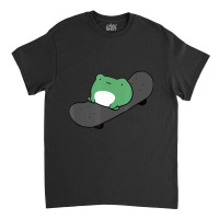 Skateboarding Frog Classic T-shirt | Artistshot