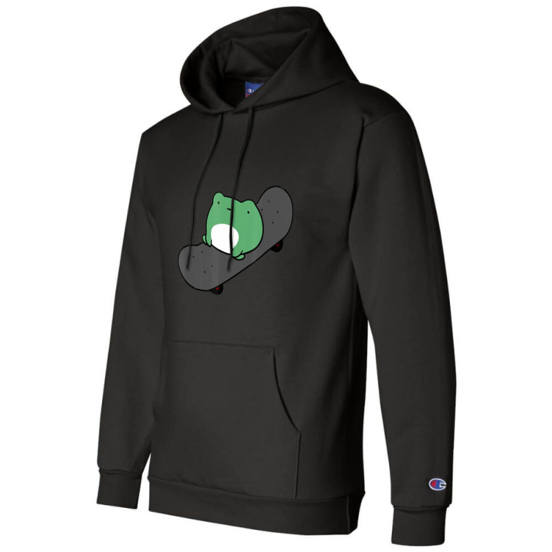 Skateboarding Frog Champion Hoodie by Koyanho62 | Artistshot