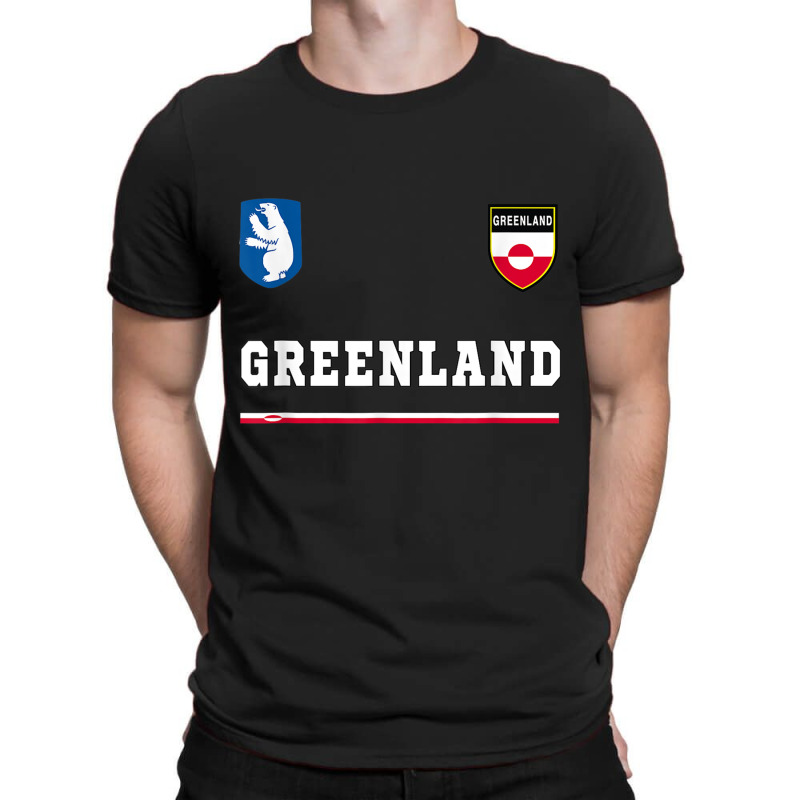 Greenland Sportsoccer Jersey Tee Flag Football Nuuk T Shirt T-shirt | Artistshot