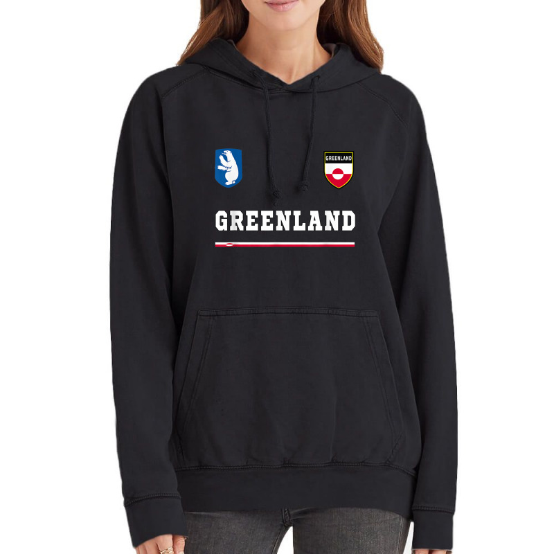 Greenland Sportsoccer Jersey Tee Flag Football Nuuk T Shirt Vintage Hoodie | Artistshot