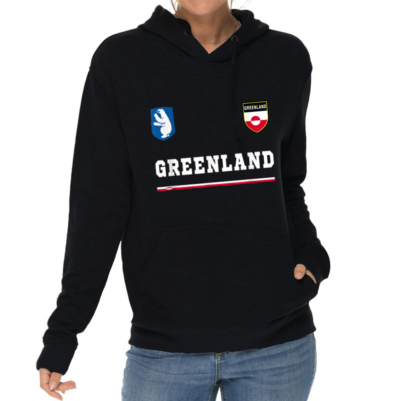 Greenland Sportsoccer Jersey Tee Flag Football Nuuk T Shirt Lightweight Hoodie | Artistshot