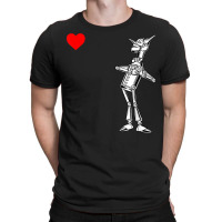 Wonderful Wizard Of Oz Tin Man Shirt Retro Heart Shirt T-shirt | Artistshot