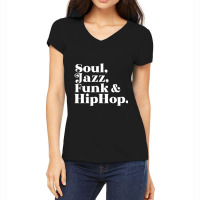 Soul Jazz Funk Hip Hop Women's V-neck T-shirt | Artistshot