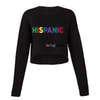 National Hispanic Heritage Month Latin America Culture  Classic Cropped Sweater | Artistshot