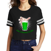 Leprechaun Urine Green Beer St Patty's Day Irish Ireland Scorecard Crop Tee | Artistshot