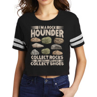 I'm A Rock Hounder – Geologist Rock Collector Rock Hounding T Shirt Scorecard Crop Tee | Artistshot