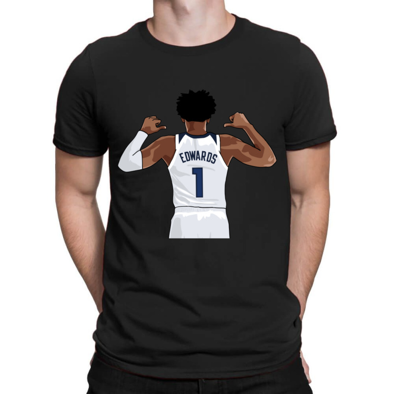 Anthony Edwards Vector Name-cneq7 T-shirt | Artistshot