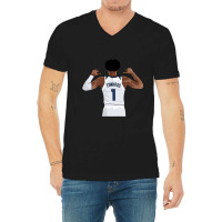 Anthony Edwards Vector Name-cneq7 V-neck Tee | Artistshot