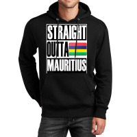 Storecastle Straight Outta Mauritius Flag Gift T Shirt T Shirt Unisex Hoodie | Artistshot