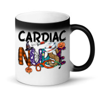 Cardiac Nurse Halloween Party Shirt One Spooky Cardiac Nurse Magic Mug | Artistshot