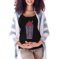 Icee Bear Classic Coldest Drink In Town V-2 Maternity Scoop Neck T-shirt | Artistshot