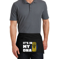 It's In My Dna Barbados Flag Fingerprint Men Women Waist Apron | Artistshot