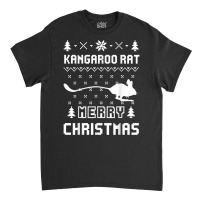 Kangaroo Rat Ugly Christmas Sweater T Shirt Classic T-shirt | Artistshot