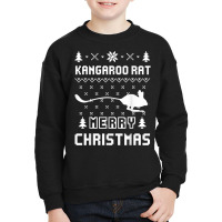 Kangaroo Rat Ugly Christmas Sweater T Shirt Youth Sweatshirt | Artistshot