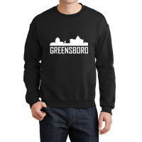 Greensboro North Carolina Skyline Silhouette T Shirt Crewneck Sweatshirt | Artistshot