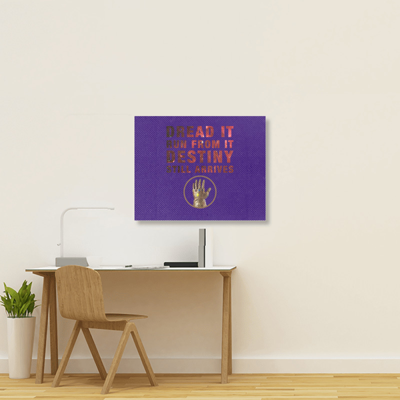 Dread It Run From It Destiny Still Arrives Landscape Canvas Print | Artistshot