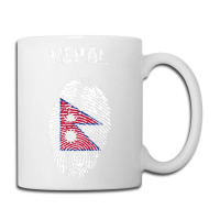 Nepal Fingerprint Flag Country Pride Heritage Shirt Coffee Mug | Artistshot