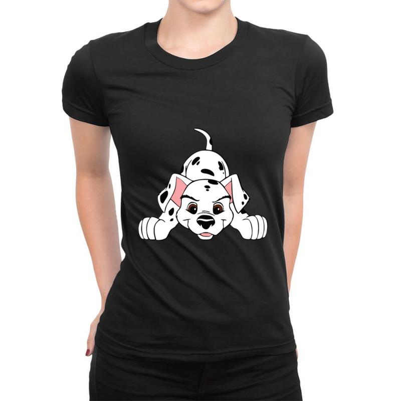 Dalmatian Ladies Fitted T-Shirt by brodesin | Artistshot