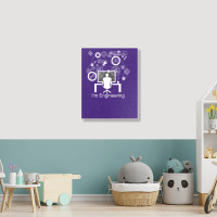 Awesome Engineer Portrait Canvas Print | Artistshot