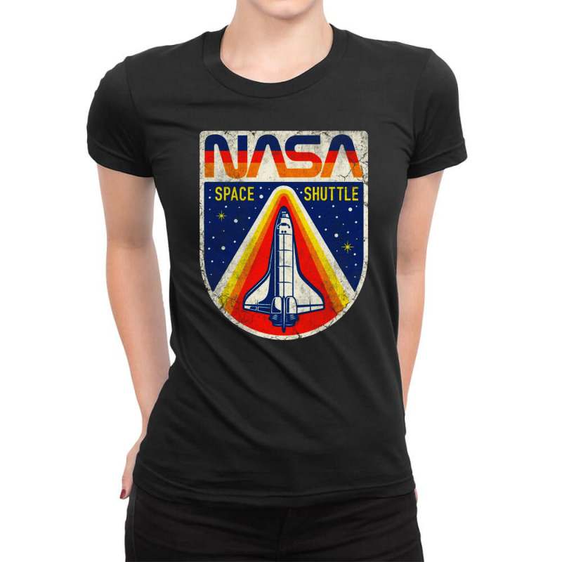 Nasa Vintage Ladies Fitted T-Shirt by mirazjason | Artistshot