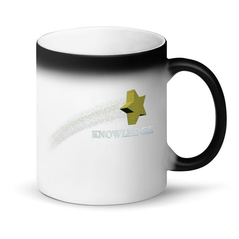 Knowledge Shooting Star Vaporwave Vhs Glitch Shirt Magic Mug | Artistshot