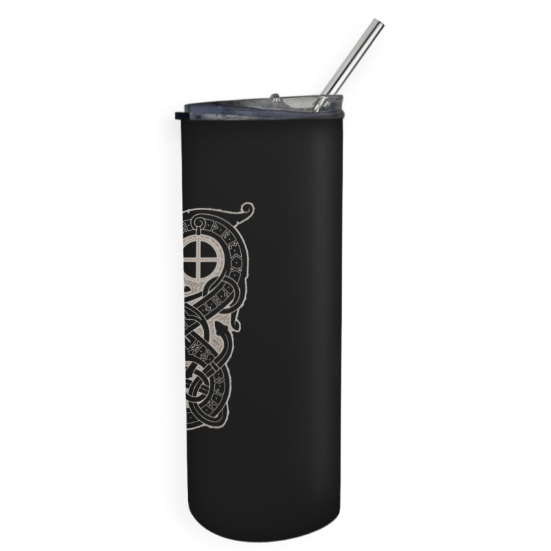 Runestone Skinny Tumbler | Artistshot