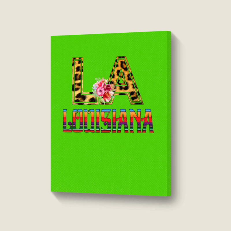 La Louisiana Portrait Canvas Print | Artistshot