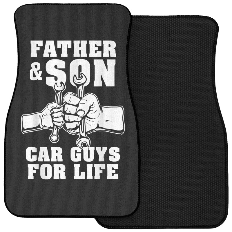 Father And Son Car Guys For Life Cute Car Mechanic Front Car Mat | Artistshot