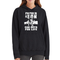 Father And Son Car Guys For Life Cute Car Mechanic Vintage Hoodie | Artistshot