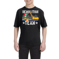 Demolition Team Master Builder Building Blocks Bricklayer T Shirt Youth Tee | Artistshot