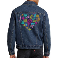 Crustaceancore Crustacean Core Vintage Lobster Crab Shells T Shirt Men Denim Jacket | Artistshot